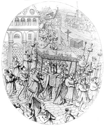 Procesión religiosa, 1449-1456 1849