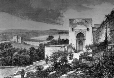 La Mezquita, Córdoba, España, 1849
