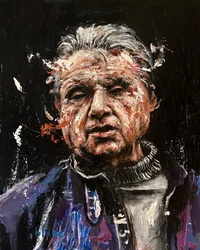 Francis Bacon, c.2021 (Acrílico sobre lienzo)