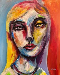 Longing, c.2021 (Acrílico sobre lienzo)