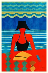 Estilo playero de verano