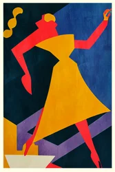Danza abstracta llena de energía