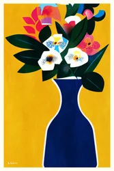 Arreglo floral lleno de colorido