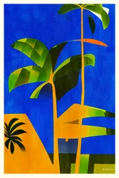 Palmeras tropicales llenas de vida