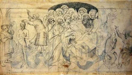 Escenas de las vidas de Cristo y la Virgen