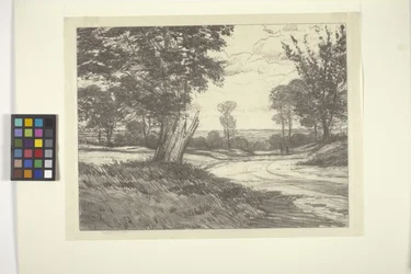 Hurley Road (tinta sobre papel)