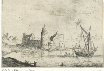 castillo en la costa