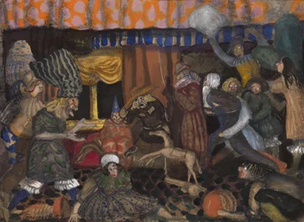 Mascarada infantil, 1912