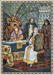 Boris Godunov y su familia, 1927
