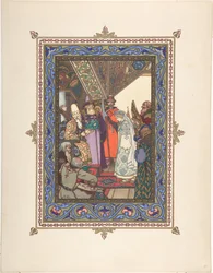 Ilustración para el cuento de hadas Snegurochka, c. 1925