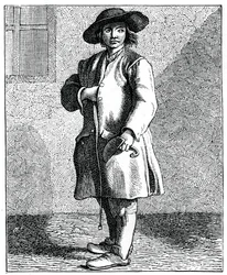 Un deshollinador, 1737-1742