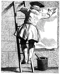 Pegador de Carteles, 1737-1742