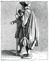 Hombre ciego de Quinze-Vingts, 1737-1742