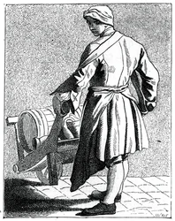 Fabricante de vinagre ambulante, 1737-1742