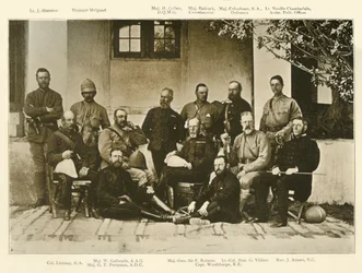 Personal del General Roberts, Expedición a Kandahar, c1880, 1901