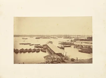 Escena del puerto