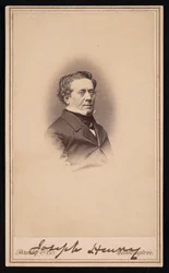 Retrato de Joseph Henry 1797-1878, entre 1858 y 1869