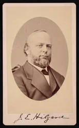 Retrato de Julius Erasmus Hilgard