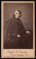 Retrato de Roger Brooke Taney 1777-1864, antes de 1864