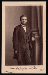 Retrato de Schuyler Colfax
