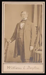 Retrato de William Lewis Dayton 1807-1864, Antes de 1864