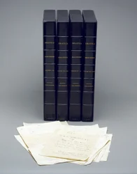 Manuscrito original mecanografiado de 