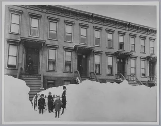 Tormenta de marzo de 1888, Brooklyn