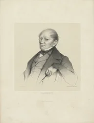 Retrato del compositor François Antoine Habeneck 1781-1849, c. 1840