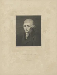 Retrato del compositor Joseph Haydn
