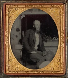 Retrato de hombre,c. 1860 (foto)