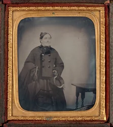 Retrato de mujer,c. 1860 (foto)