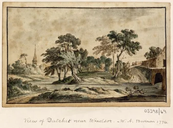 Serie de bocetos, vistas en Gran Bretaña, el continente y América 1772-1778 (acuarela)