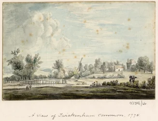 Serie de bocetos, vistas en Gran Bretaña, el continente y América 1772-1778 (acuarela)