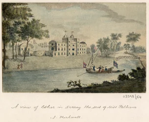 Serie de bocetos, vistas en Gran Bretaña, el continente y América 1772-1778 (acuarela)