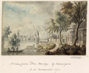 Serie de bocetos, vistas en Gran Bretaña, el continente y América 1772-1778 (acuarela)