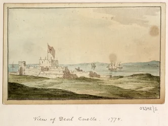 Serie de bocetos, vistas en Gran Bretaña, el continente y América 1772-1778 (acuarela)