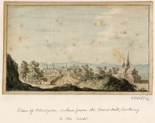 Serie de bocetos, vistas en Gran Bretaña, el continente y América 1772-1778 (acuarela)