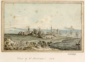 Serie de bocetos, vistas en Gran Bretaña, el continente y América 1772-1778 (acuarela)