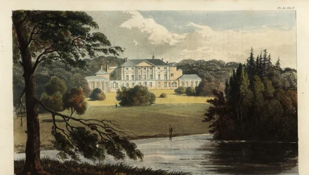 Castillo de Enmore, Somerset, sede del tercer conde de Egmont