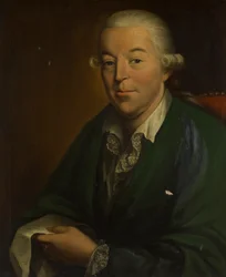 Retrato de medio cuerpo de Charles Hay de Hannes