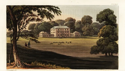 North Court, Isla de Wight, la sede de la Sra. Bennet