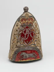 Gorra de granadero de oficial, 65º Regimiento de Infantería, c.1758