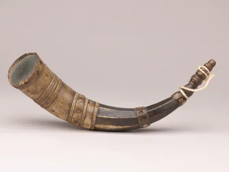 Cuerno de pólvora, c.1780