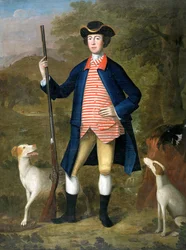 Richard Gwynne de Taliaris y Tregib (óleo sobre lienzo)