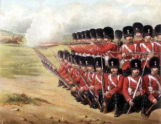 Los Royal Scots Fusiliers - en "Harper