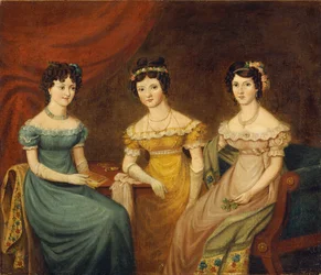 Tres hermanas Hughes (óleo sobre lienzo)