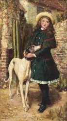 En la puerta del jardín, 1887