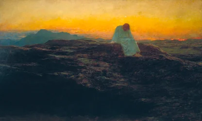 La tentación en el desierto, 1898