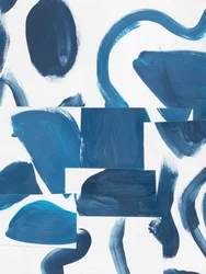 Formas azules abstractas