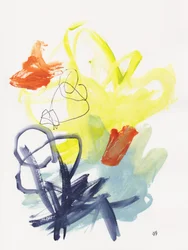 Marcas abstractas vibrantes